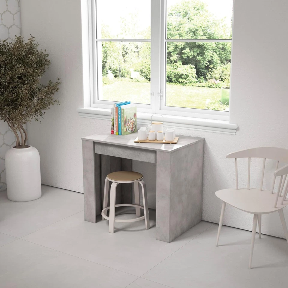 | Consolle Allungabile | Tavolo Consolle Allungabile | 220 | per 10 Persone | Ta - Immagine 4 di 4