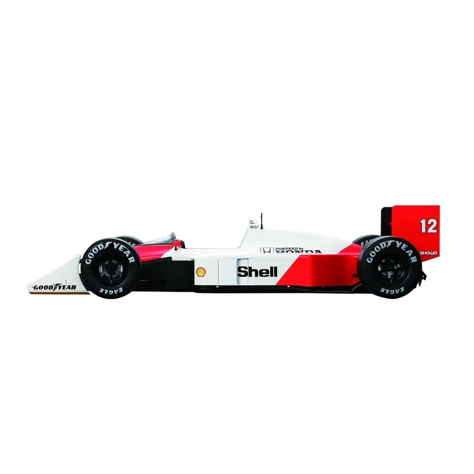 Kit completo Deagostini McLaren Honda MP4/4 scala 1/8 pressofuso e metallo e ABS - Immagine 3 di 4