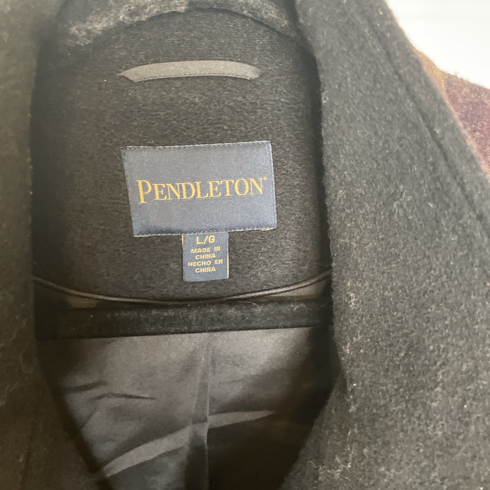 Pendleton Women’s Wool Blend Walker Jacket - Maro… - image 3