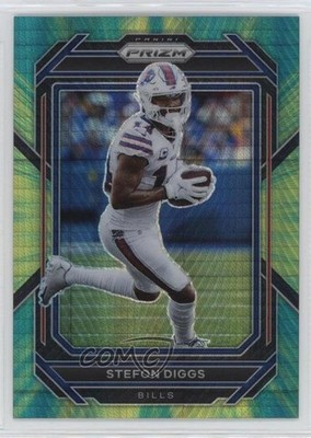 2022 Panini Prizm Hyper Prizm /175 Stefon Diggs #31 0x7c