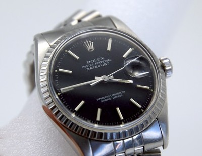 Rolex Herren Armbanduhr Datejust Oyster Perpetual 36 mm Automatik mit orig. Case