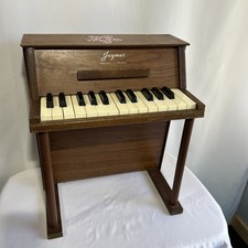 Piano de juguete para niños Jaymar 25 teclas vintage de 1940 teclas de trabajo antiguo