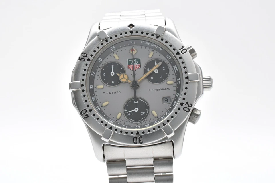 [COMO NUEVO] TAG Heuer 2000 Profesional 560.206R Cronógrafo 39mm Reloj de Cuarzo para Hombre Foto 4 de 4