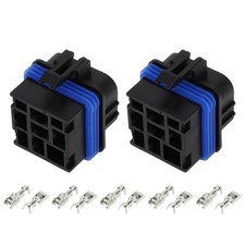 Auto Relay 2 Pack 12V/24V 80A Multi Purpose Waterproof Car Relay