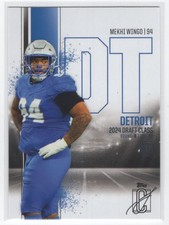 #107 2024 Topps Signature Class Base ~ Mekhi Wingo Rookie Lions