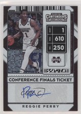 2020 Contenders Draft Picks Conference Finals Ticket /75 Reggie Perry Auto no9