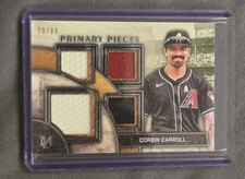 2024 Topps Museum Collection - Meaningful Material Relics Corbin Carroll...