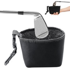 Golf Club Cleaning Bag, Golf Ball Washer Bag, Cleans Club Grooves, Portable W...