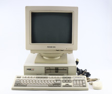 Packeard Bell Legend 300 SX DT Intel 386 SX 16MHz No HDD No OS W/ Monitor Bundle