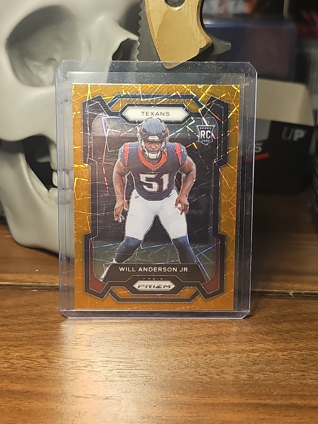 2023 Panini Prizm #342 Will Anderson Jr. Orange Lazer Houston Texans RC