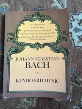 Keyboard Music by Johann Sebastian Bach 1970, Trade Paperback