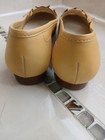 Enzo Angiolini Womens LauraLee Yellow Leather Slip On Pleated Flats Sz 7.5 N — photo 7