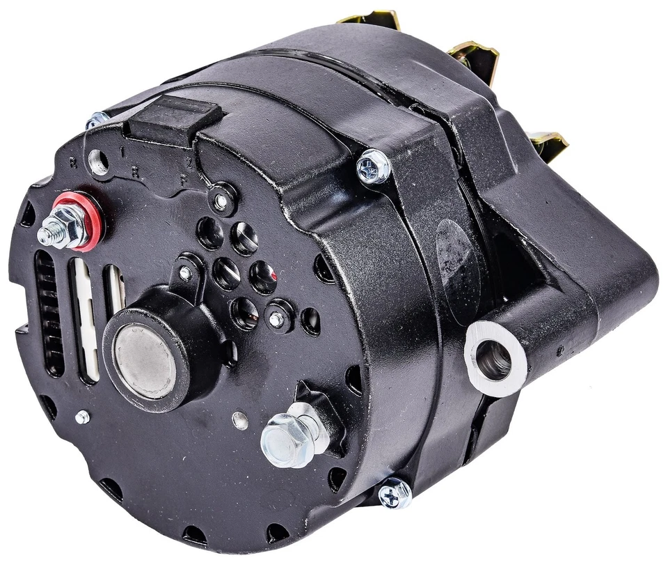 Alternador JEGS 10181 Ford 1 cable 140 amperios salida 12 voltios GM 10Si estilo interno Foto 3 de 4