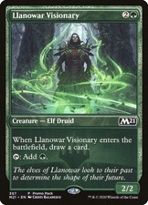 MP - Foil - Llanowar Visionary - 397 - Promo Pack: Core Set 2021