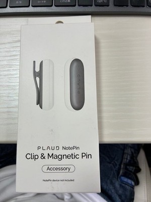 PLAUD NotePin AI Diktiergerät Exklusiver Magnetstift und Clip Grau