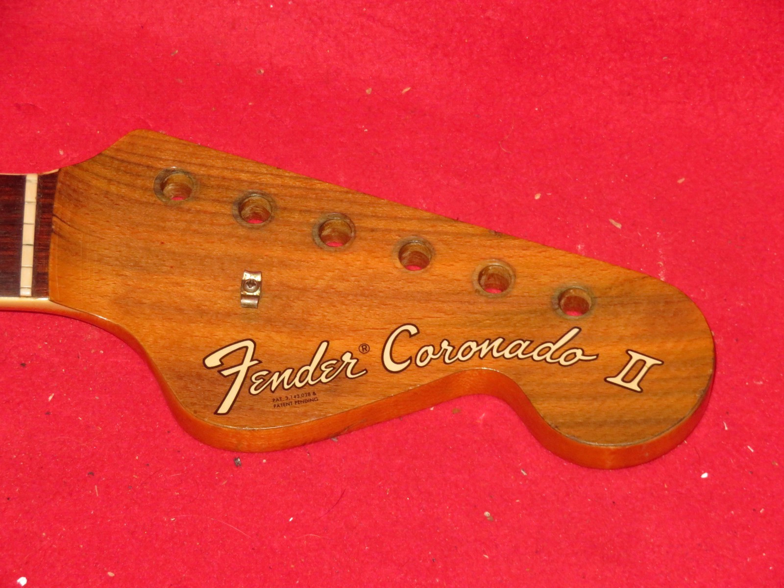 Fender 1967 Veneer Rosewood Coronado II Wildwood Neck