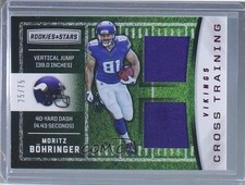 2016 Panini Rookies & Stars Cross Training 25/75 Moritz Bohringer #18 g5b