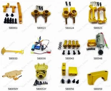 Aluminum Metal Upgrade Parts For 1/18 WLtoys A959 A969 A979 K929 Rc Car yellow