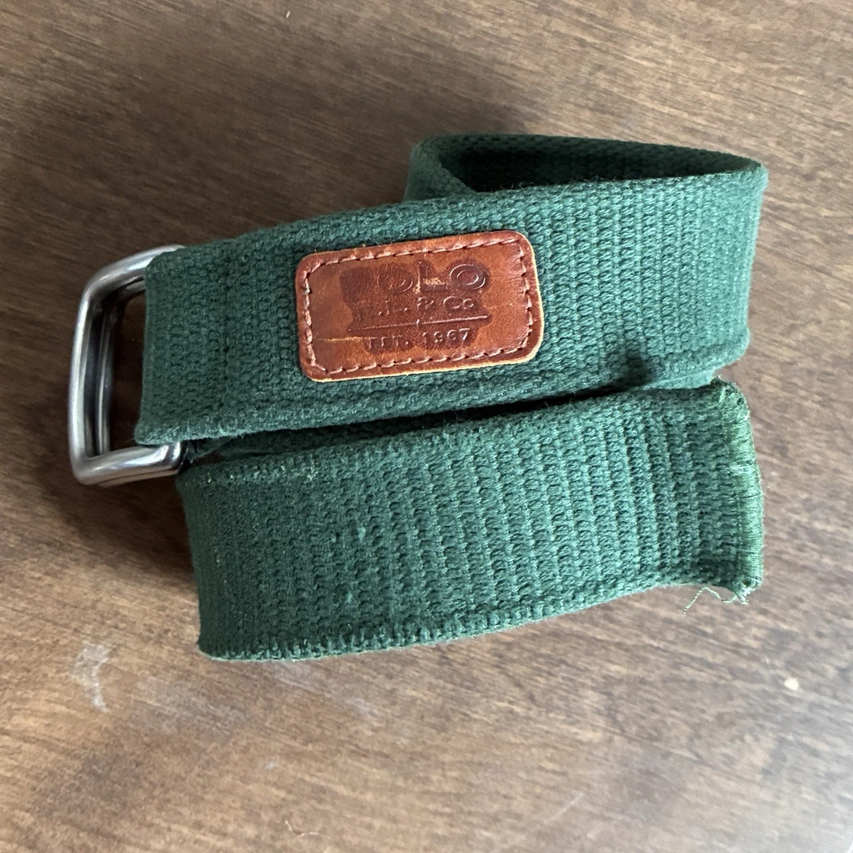 Polo Ralph Lauren Size L Green Belts for Men for sale | eBay