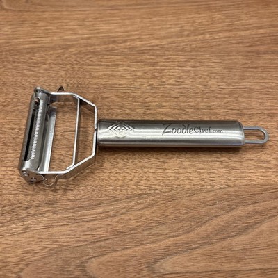 Premium Dual Sided Peeler Vegetable Pro-Grade Swiss Style Stainless Heavy Duty
