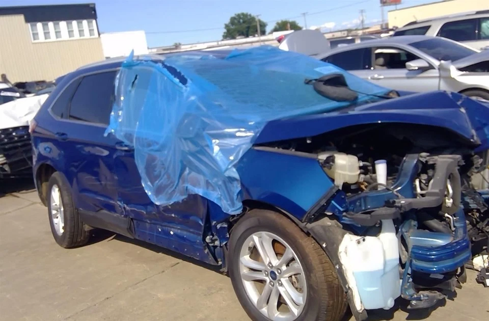 2020 Ford Edge Rear Driver Left LH Door Trim Panel in Black Foto 3 de 4