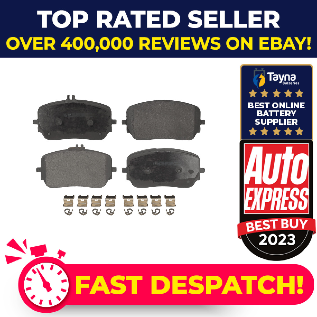 Brake Pads Set fits MERCEDES GLS63 AMG X167 4.0 Front 2019 on M177.980 Quality