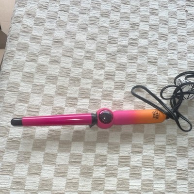 Bed Head BH382 Curling Wand 1in Adjustable Heat Ceramic Pink Orange 155W