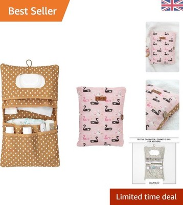 Kompakter Wickeltaschen-Organizer mit mehreren Taschen - perfekt für unterwegs Mütter