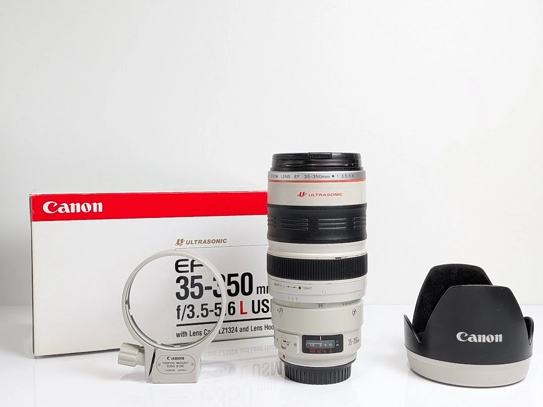 Canon EF Camera Lenses 35-350mm Focal f/3.5-5.6 Maximum Aperture