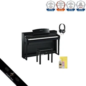 YAMAHA CSP-275PE Black Mirror Polished Finish Digital Piano Clavinova 88 Keys