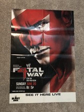 WWE Fatal 4-Way 2010 Poster 24x36”