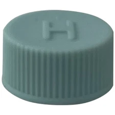 (10) FJC 2624 A/C R-134a Valve Service Port Cap High Side Light Blue Import JRA