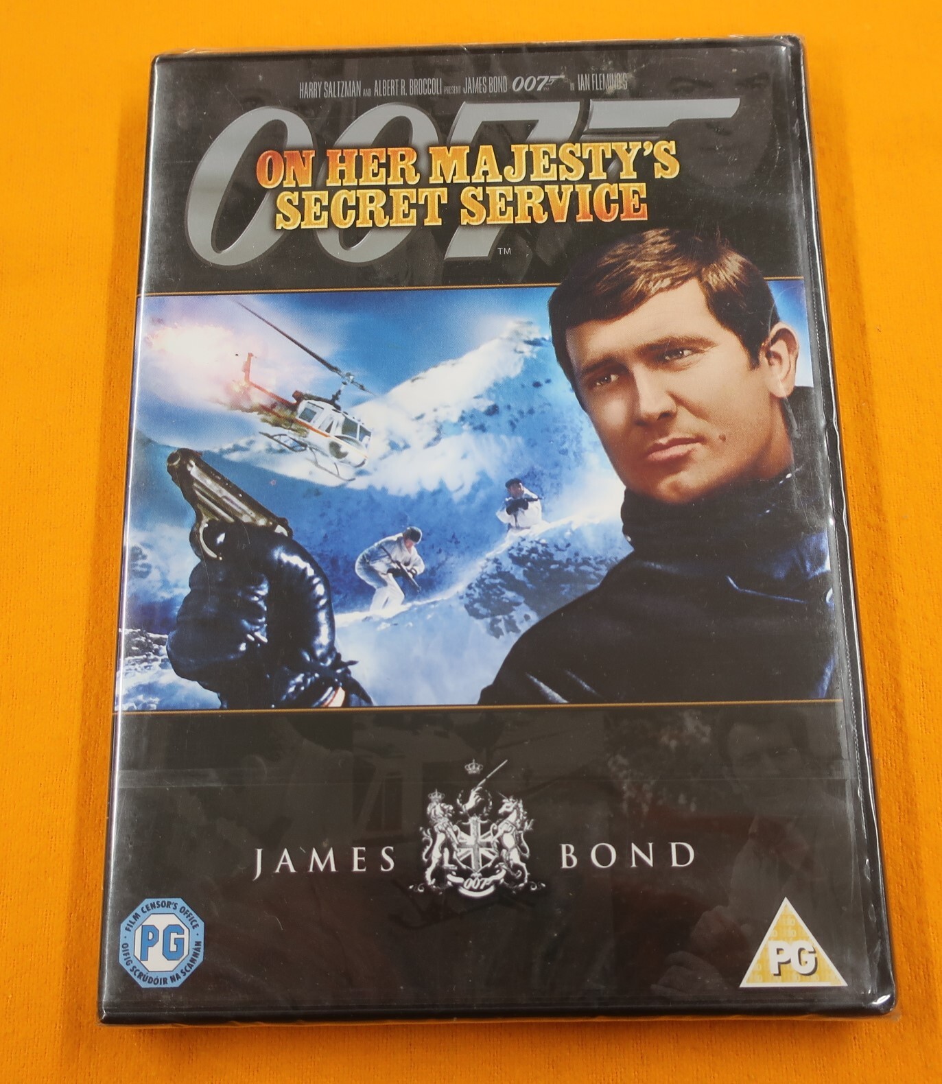 On Her Majesty's Secret Service - James Bond 007 - George Lazenby - DVD Movie!