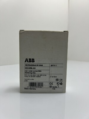 ABB CM-SRS.22 Stromüberwachungsrelais 240V