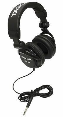 Tascam - TH-02 - Recording Studio Headphones - Black 43774030071| eBay