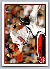 2012 Topps  Baseball #541 Jack Hannahan  Cleveland Indians
