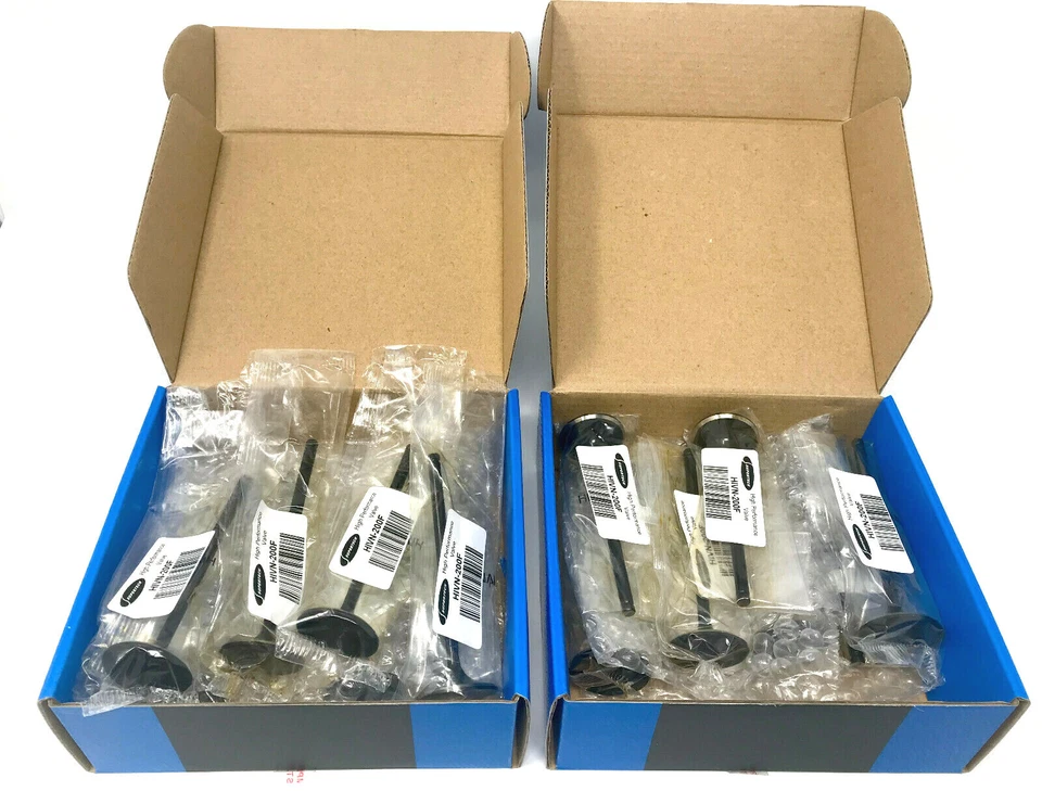 Válvulas Supertech Budget tamaño STD Honda Acura B16A B18C DOHC VTEC B-Series GSR Foto 3 de 4