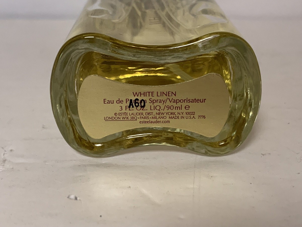 Vintage Estee Lauder 'WHITE LINEN' Parfum Spray - 3 oz - RARE FULL