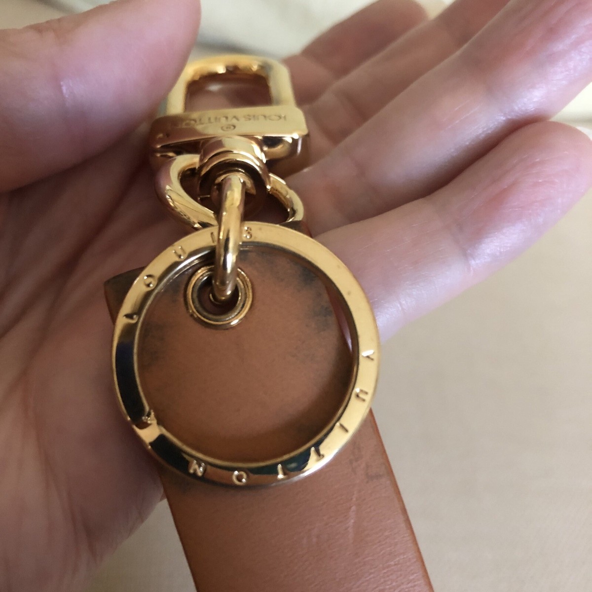 Louis Vuitton x Supreme Ultra Rare Supreme Box Logo Keychain
