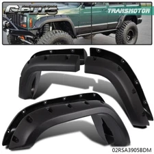 Textured Fender Flares Fit For 84-01 Jeep Cherokee XJ Sport Utility 4-Door 6pcs