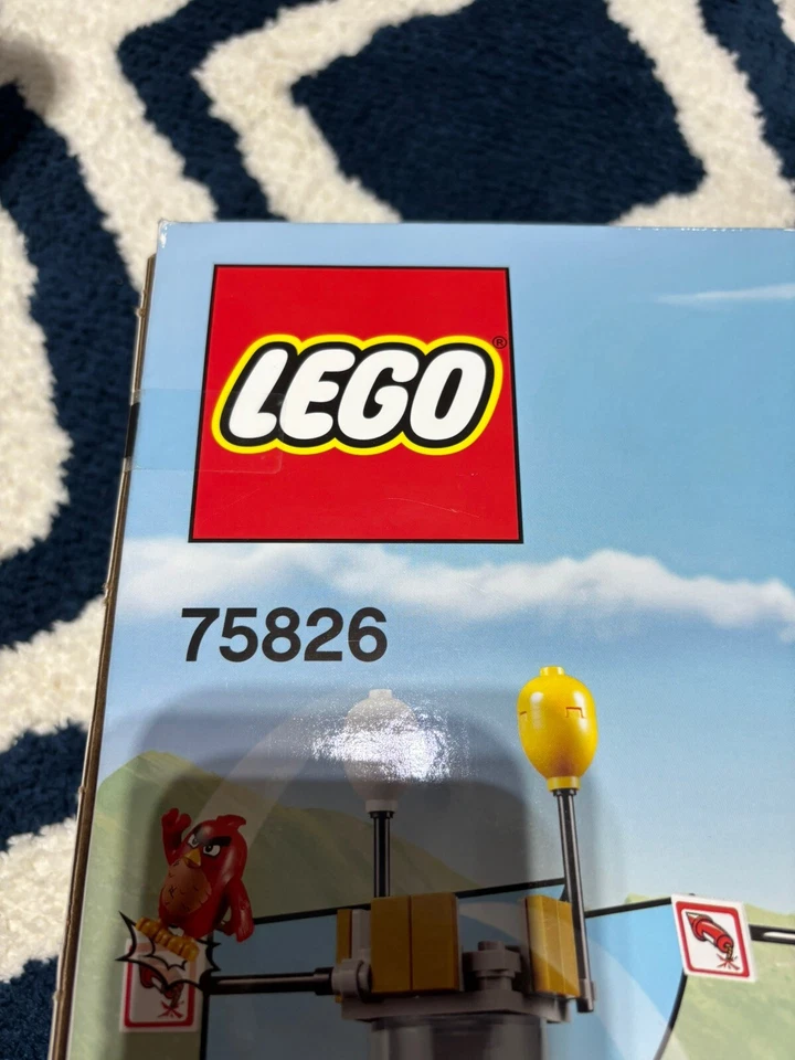 LEGO King Pig's Castle 75826 Angry Bird Película 100% Completo Usado ¡RARO! Foto 4 de 4