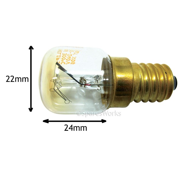 Hotpoint E14 15W Oven Cooker Lamp Bulb Heat Resistant Light 300 for sale online eBay