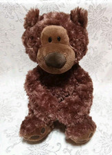 GUND Chocolate Brown PHILBIN Bear 17" Plush Soft
