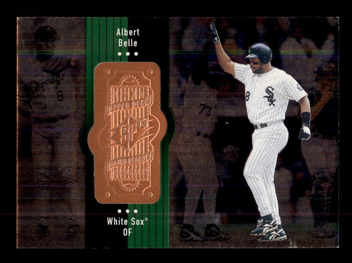 1998 SPX FINITE /9000 #71 ALBERT BELLE CHICAGO WHITE SOX | eBay