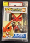 Funko Pop! Pokemon Blaziken 983 2024 PSA Graded Mint 9