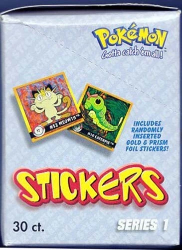 POKEMON ARTBOX SÉRIE 1 BOOSTER BOX (30 PACOTES) ÁLBUM DE ADESIVOS em PLÁSTICO LACRADO! - Imagem 4 de 4