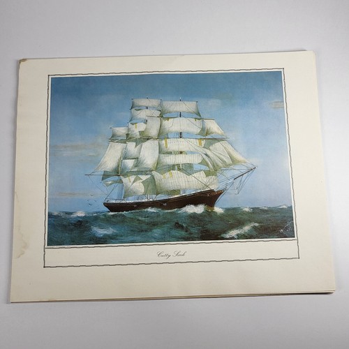 Chronik Der Seefahrt Set 12 Drucke Historische Segelschiffe Vintage Deutsch - Bild 19 von 24