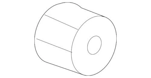 Aislador estabilizador de eje de suspensión genuino GM 1997-2016 Chevrolet GT 10351312 Foto 2 de 3