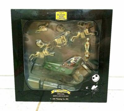 SF・ファンタジー・ホラー TNBC/10th ANNIVERSARY SANTA JACK&SLEIGH NECA The Nightmare Before Christmas 10th Anniversary Santa