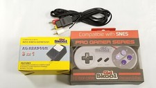 SNES AC Adaptor Power Supply  AV Cable Cord  PGS CONTROLLER Super Nintendo 